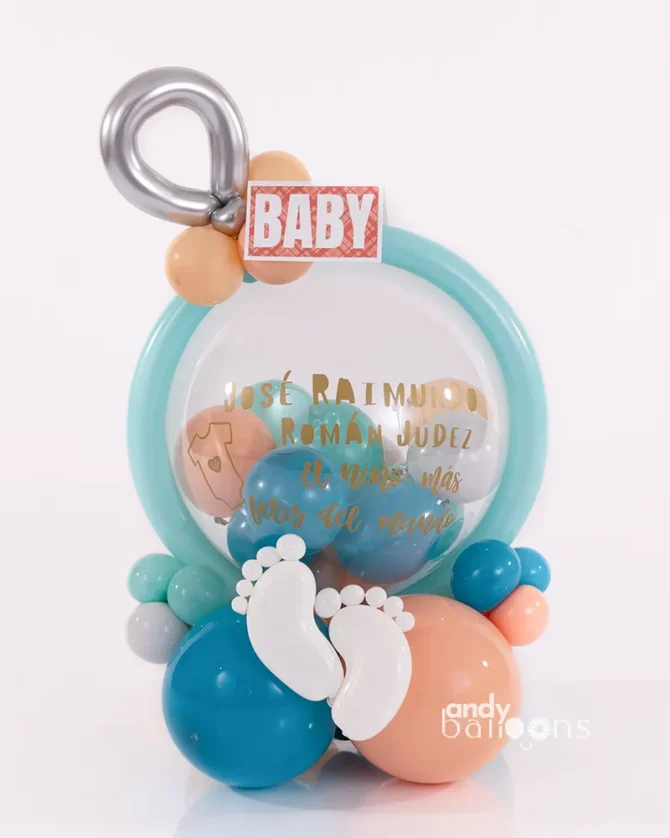 Balloon Rattle Baby Rattle Balloons - Andy Balloons