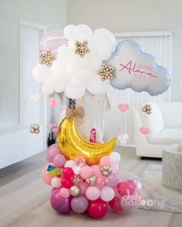 Dreamy Baby Balloon Arrangement