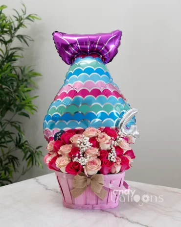 Mermaid Flower Arrangement