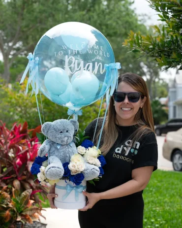 Charming Blossom & Teddy Box