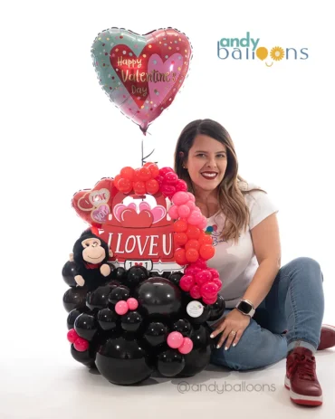 Valentines day balloons