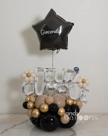 Balloon Arrangement to celebrate and surprise your loved one in they birthday